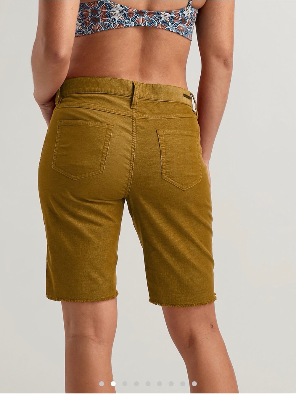 Carve Design Tan Corduroy Shorts